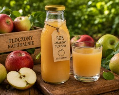 Obrazek Sok jabłkowy tłoczony
